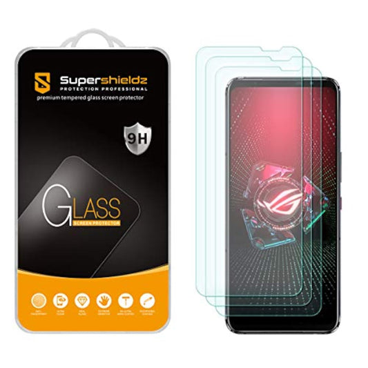 (3 Pack) Designed For Asus Rog Phone 6/6 Pro / 5 / 5S / 5 Pro / 5S Pro / 5 Ultimate Tempered Glassmscreen Protector, Anti Scratch, Bubble Free