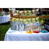 Jlq Martini Party Decorations - Tini Bit Older & Bachelorette Banner, Dirty & Birthday Party Garlands