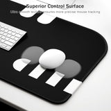 Large Gaming Mouse Pad, Extended Mouse Mat With Stitched Edges, Cute Anime Cat Keyboard Pad With Non-Slip Base, Big Xxl Desk Mats For Gamer, Laptop, Computer, Desktop, 29.5 X 15.9In, Black