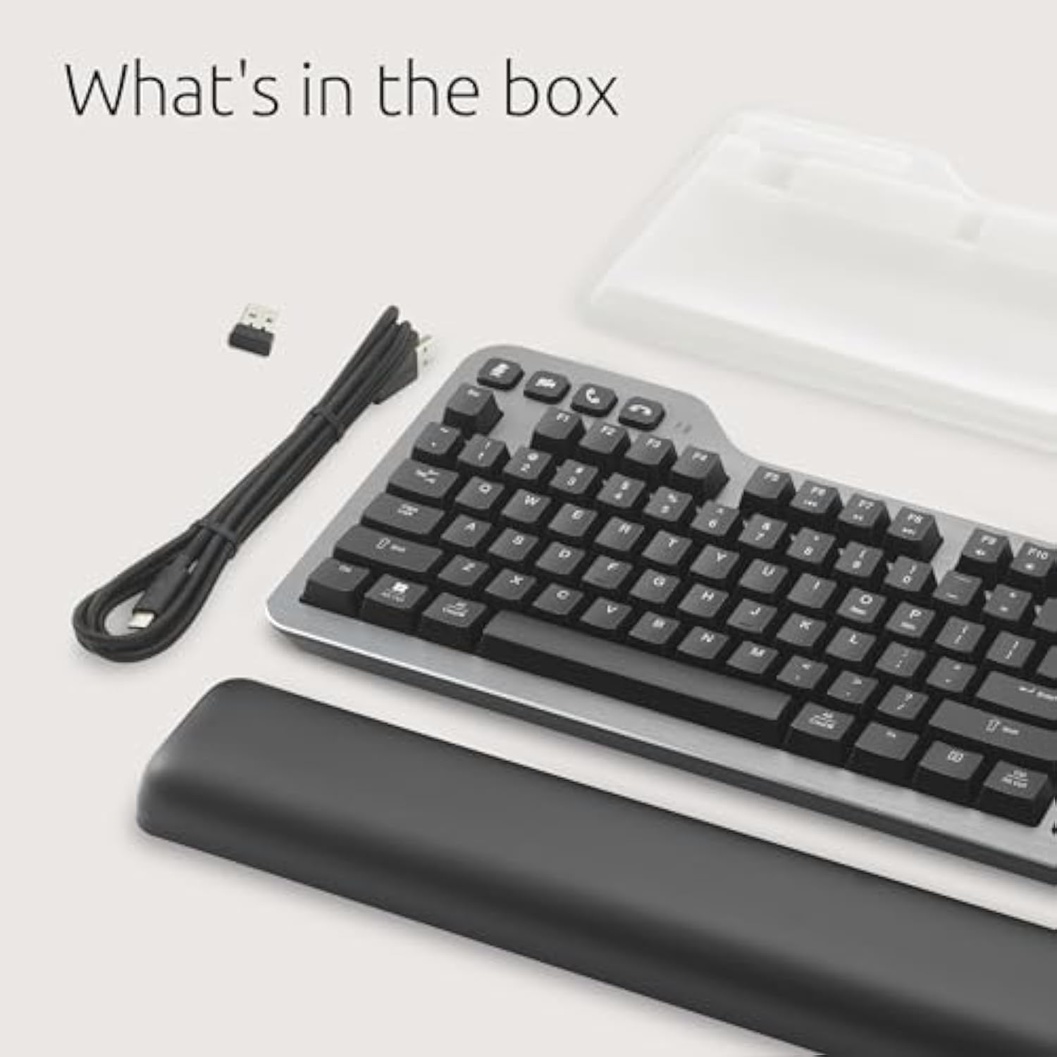 Kensington MK7500F Silent Mechanical Keyboard – Full Size, Wireless, Backlit,