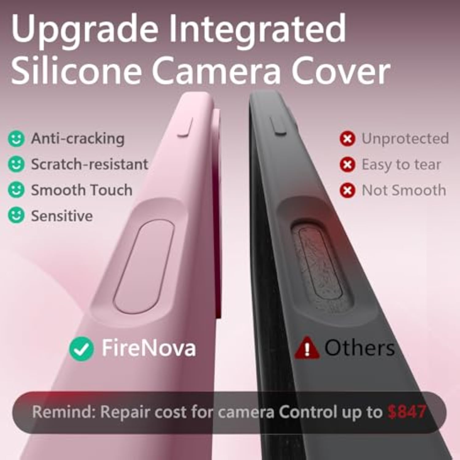 Chalk Pink Magnetic Case for iPhone 17 Pro Max 6.9"