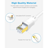 Cat 8 Ethernet Cable, 2 Pack 3Ft High Speed 40Gbps 2000Mhz 26Awg Network Inter