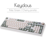 Nj98 Wireless Custom Mechanical Keyboard With Screen Knob 96% Hot Swappable Rgb Keyboard Mac Windows (Pale Green, Brass Plate-Box Taro Ice Cream Pro)