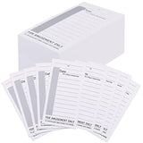 100 Packs 10 Line Football Sports Strip Cards Super Football Bowl Pool Cards, 100 No-Repeat Baseball Boxing Soccer Football Strip Cards Playing Scratch Off Cards For Super Football Party Favor