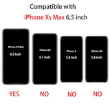 Phone Case Compatible With Iphone Xs Max, Clear Case Shockproof Protective Bumper Slim Cover For 6.5 Inch