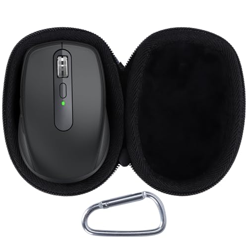 Case Compatible With Logitech Mx Anywhere 3S / 2S / 3/2 Compact Performance Mouse (Graphite)