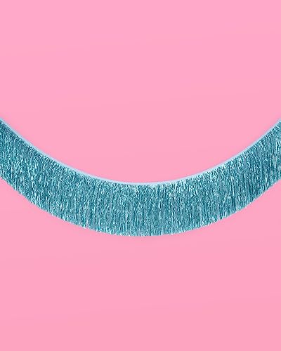 Blue Fringe Banner 5ft Bachelorette Party Decoration Fancy Nancy