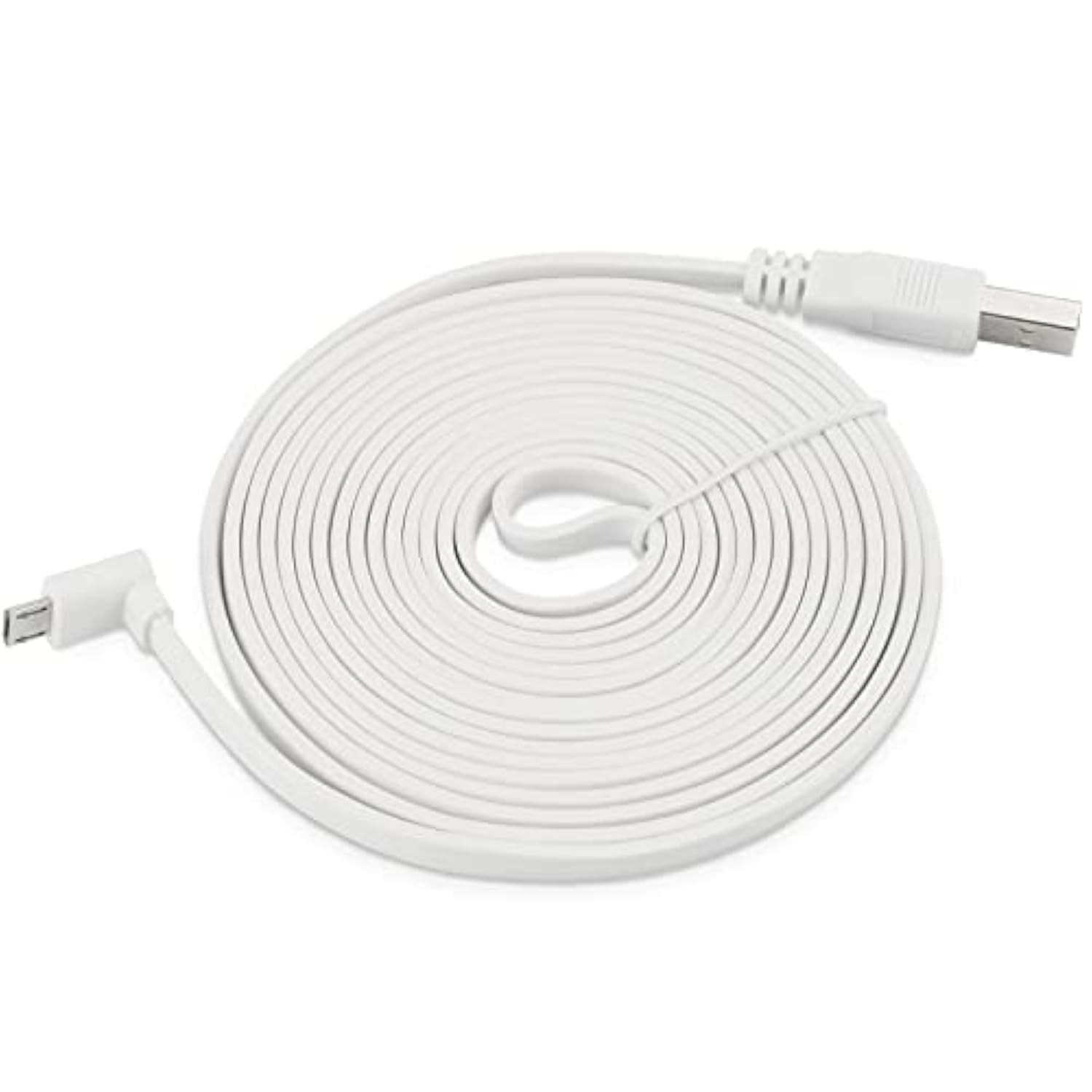 For Wyze Cam Pan V3 Power Cord 90 Degree L-Shape Connector Micro Usb Right Ang