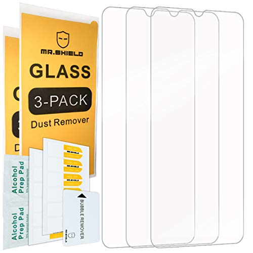 [3-PACK] Designed For Huawei (Mate 20) [Tempered Glass] Screen Protector with Lifetime Replacement