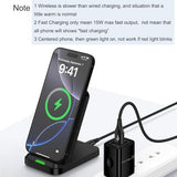 for Google Pixel 9, 10 Pro XL, Wireless Charger Phone Stand Station for Google Pixel 10a, 10, 10 Pro, 10 Pro Fold, 9, 9 Pro, 9 Pro XL, 8, 8 Pro, 7, 7