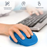 Hoglet Wireless Computer Mouse – Cute, Functional, And Tactile Fidget Tool. Combines Stress Relief With Comfort And Style, Perfect For Enhancing Focus And Productivity (Blue)
