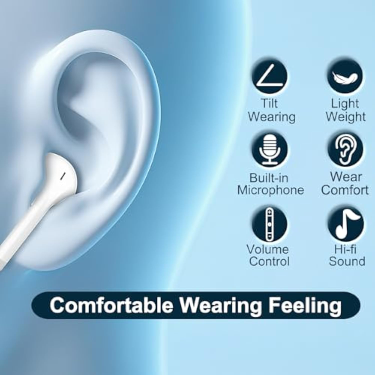2 Pack-Usb C Headphones For Iphone 16/15 Pro Max Plus Type C Earbuds Wired Earphones With Mic & Remote Control Noise Cancelling For Iphone 16/15 Pro, Ipad Pro, Galaxy S23/S22/S21/Ultra Note 10/20