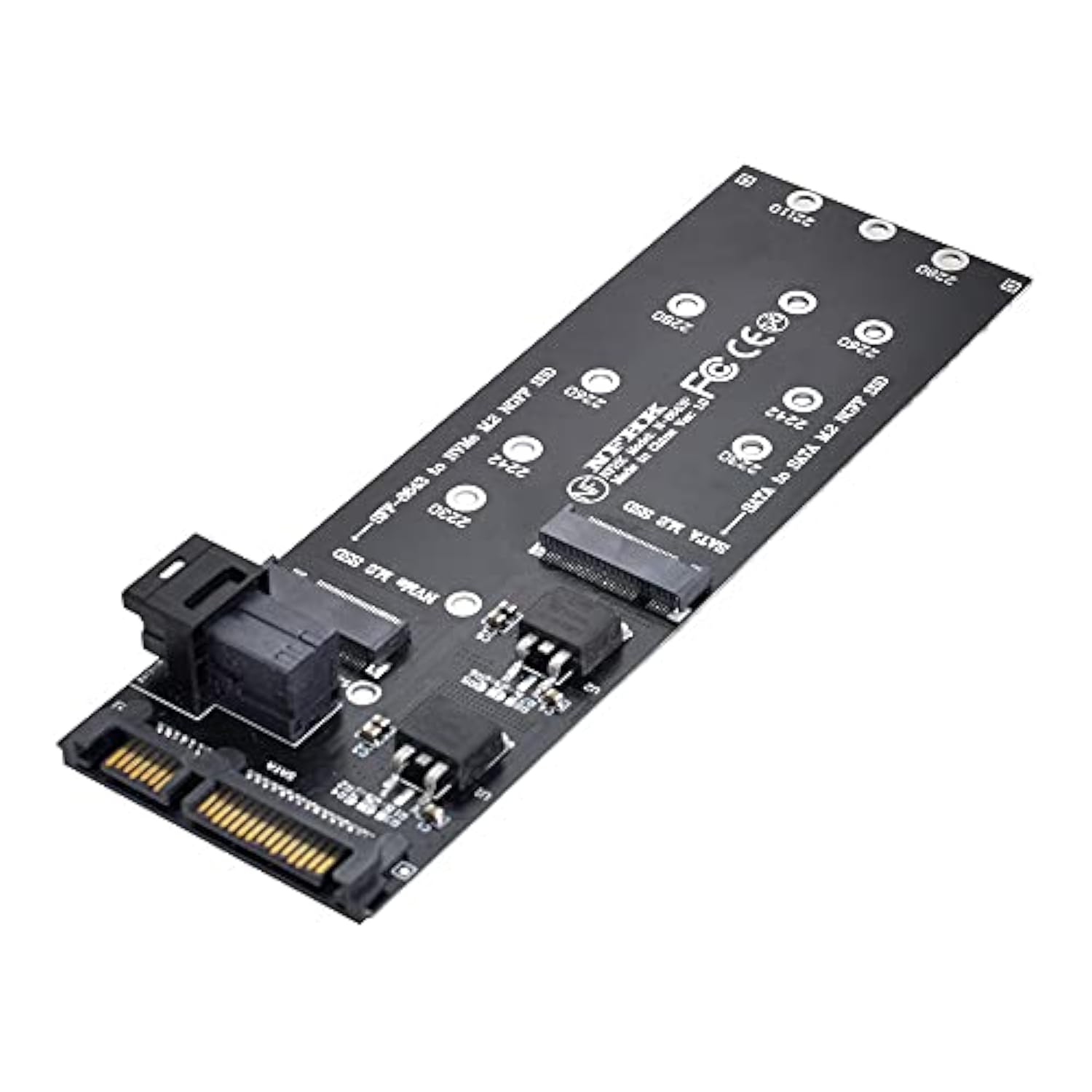 Xiwai SFF-8643 to U2 Kit NGFF M-Key to HD Mini SAS NVME PCIe SSD SATA Adapter