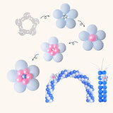 Balloon Clips, Balloon Arch Bracket Buckle, Balloon Connectors Clip Holders For Decor Balloon Arch Column Stand Garland Birthday Wedding Baby Shower Party Decorations (Diameter 2.5 Inch)