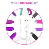 Usb Dc Charging Cable 2.5Mm Dc Charger Cord 2.7Ft Replacement For Massager-2 P