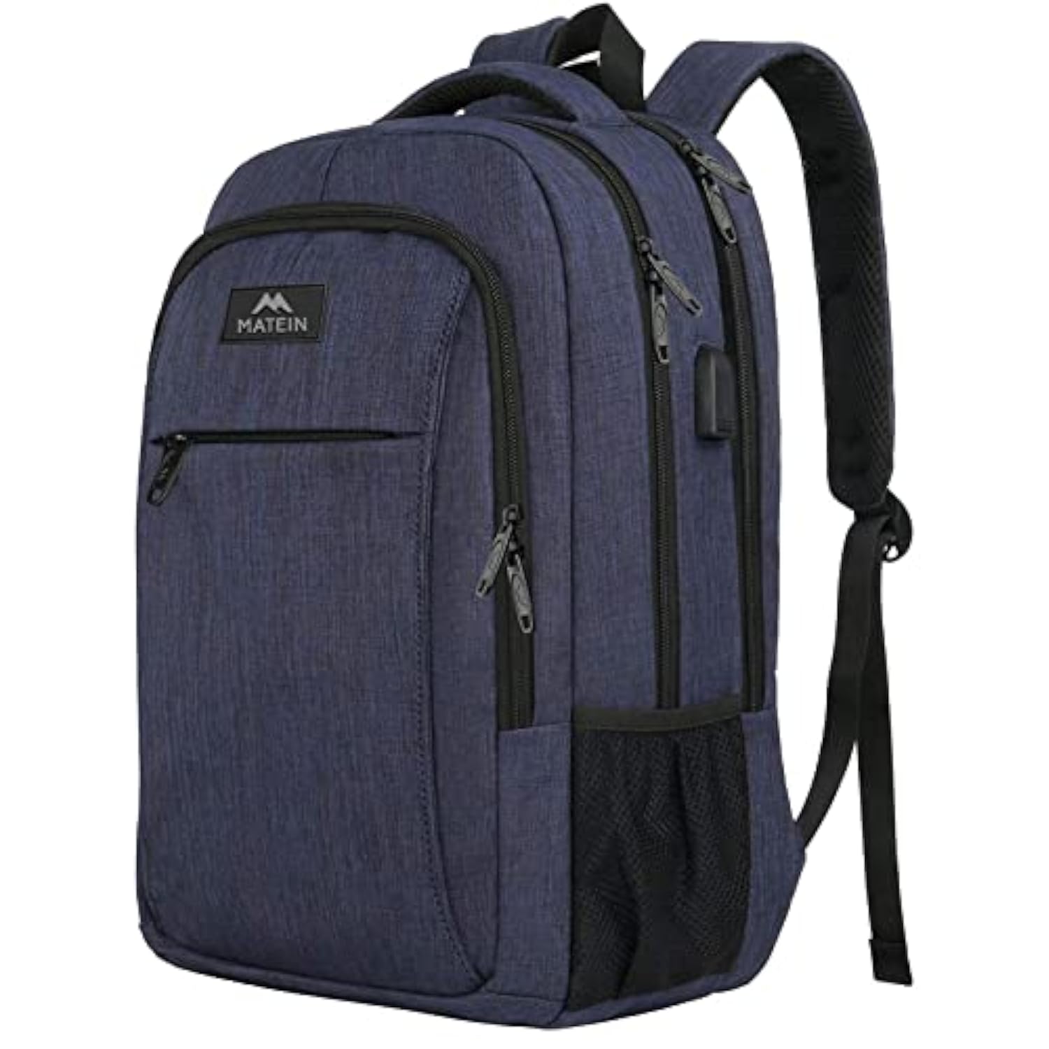 Laptop Backpack,Slim Travel Backpack With Laptop Compartment For Men Women,College Daypack Gift Computer Bag Fits 15.6 Inch Notebook, Blue
