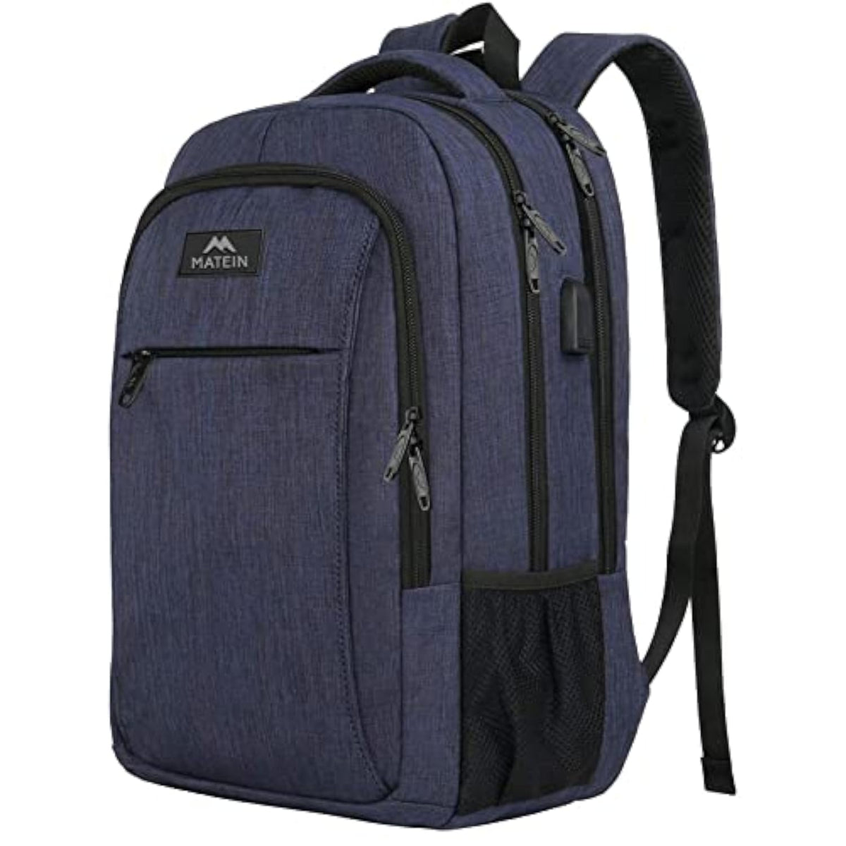 Laptop Backpack,Slim Travel Backpack With Laptop Compartment For Men Women,College Daypack Gift Computer Bag Fits 15.6 Inch Notebook, Blue