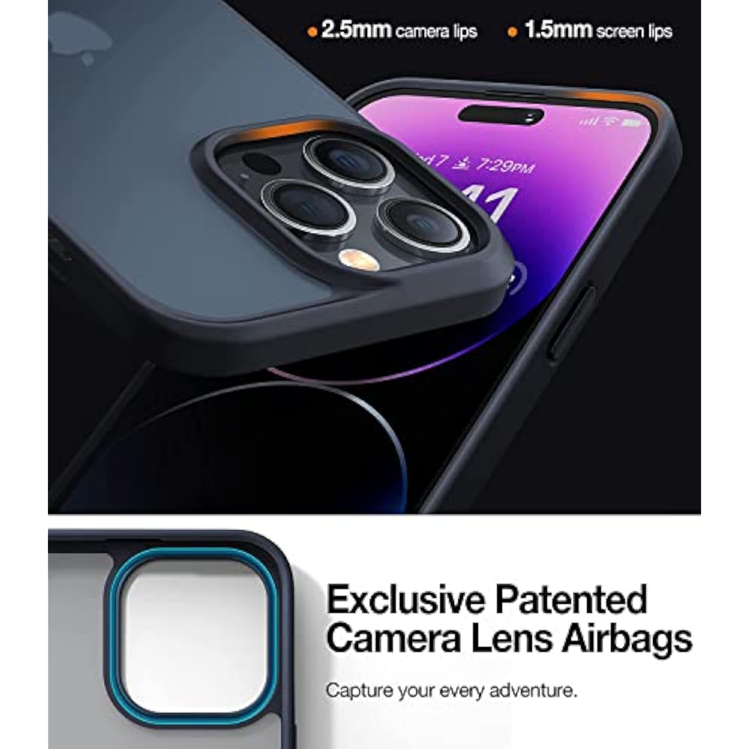 Shockproof Designed for iPhone 14 Pro Case