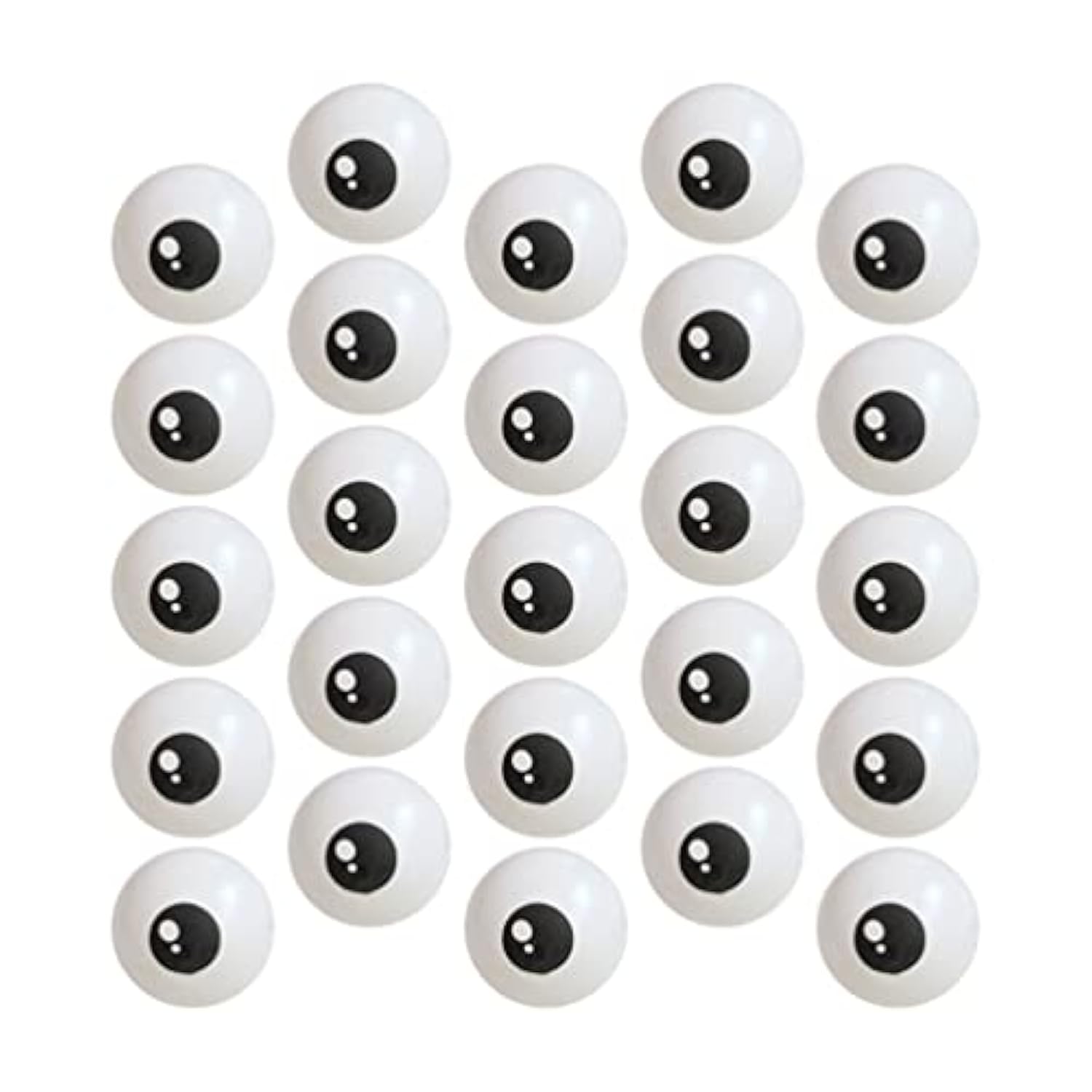100Pcs Halloween Eyeball Balloons - Funny Latex Party Supplies & Balloon Arch Kit