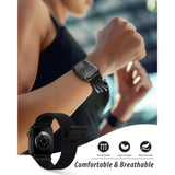Nylon Loop Sport Band for Apple Watch 38-49mm Series 7-10 Ultra SE Breathable