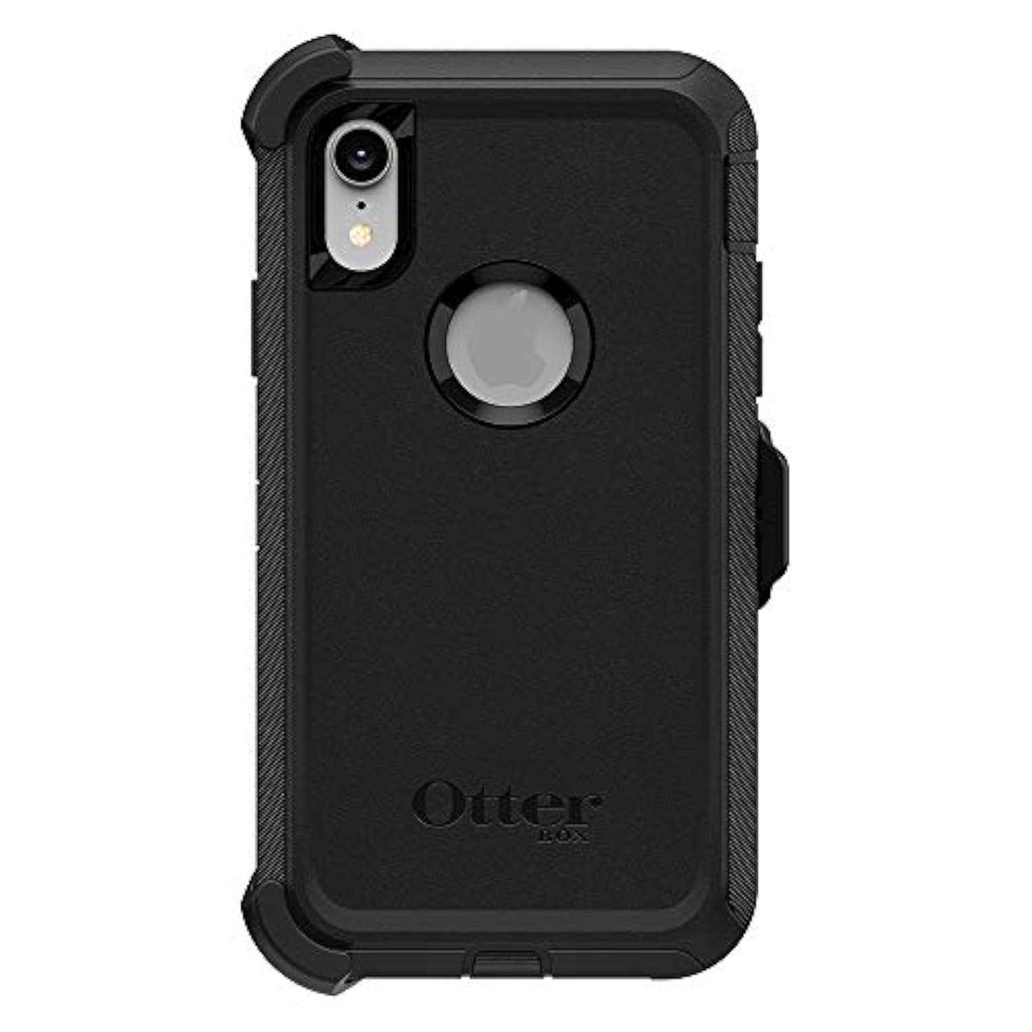 OtterBox DEFENDER SERIES SCREENLESS EDITION Case for iPhone Xr - Frustration Free Packaging - BLACK