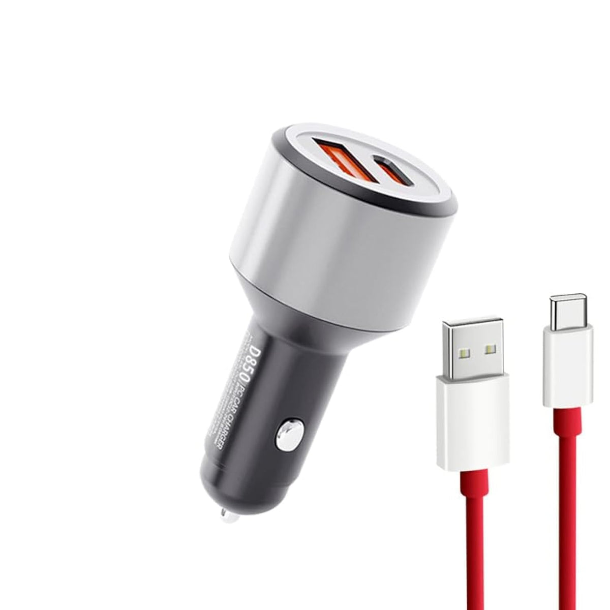 Warp Car Charger 80W For Oneplus 12 Ace 11 10 Pro 9 10T 10R 8T 8 7T 7 Pro 6T 9R Nord 2T Ce 2 Lite N20 N10 N100, 25W Pd Pps Led 3.3Ft Fast Charging Cable