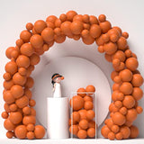 80pcs Burnt Orange Balloons Arch Kit 12 & 5 Inch Balloons for Halloween Thanksgiving Baby Shower