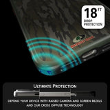 iPhone 17 Shockproof Protective Case in Mossy Oak Bottomland Camo, MagSafe Compatible, 18-Foot Drop-Test Certified, Slim, Rugged, Raised Bezels &