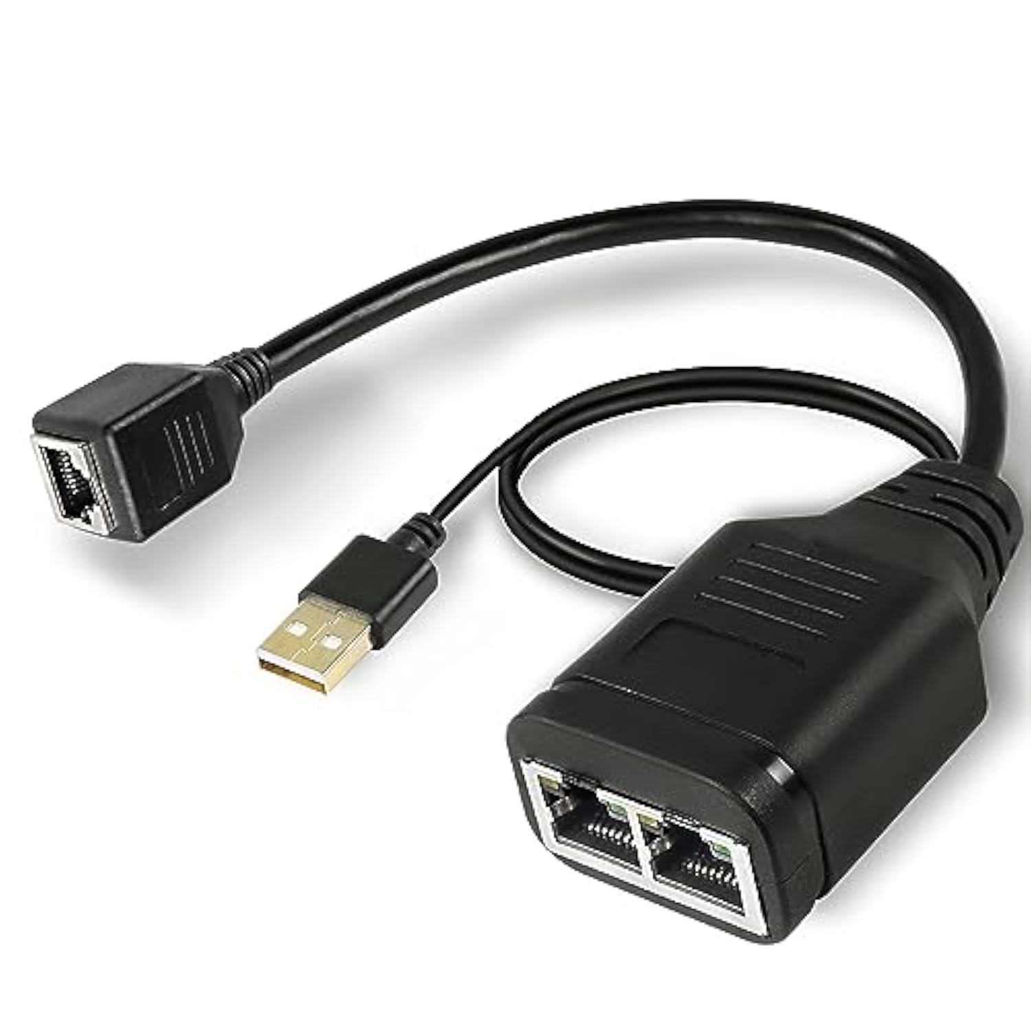 Rj45 Gigabit Ethernet Splitter Switch Cable,Rj45 1 Male To 2 Female 1000Mbps H