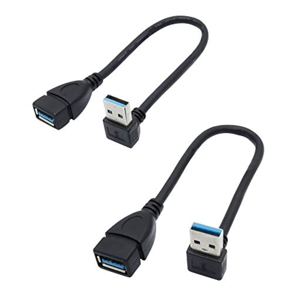 Male To Female Extension Cable - 2Pack Usb 3.0 Male To Female Adapter 7.9Inche
