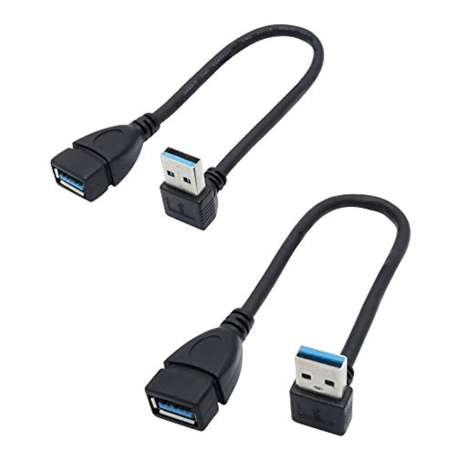 Male To Female Extension Cable - 2Pack Usb 3.0 Male To Female Adapter 7.9Inches (20Cm)