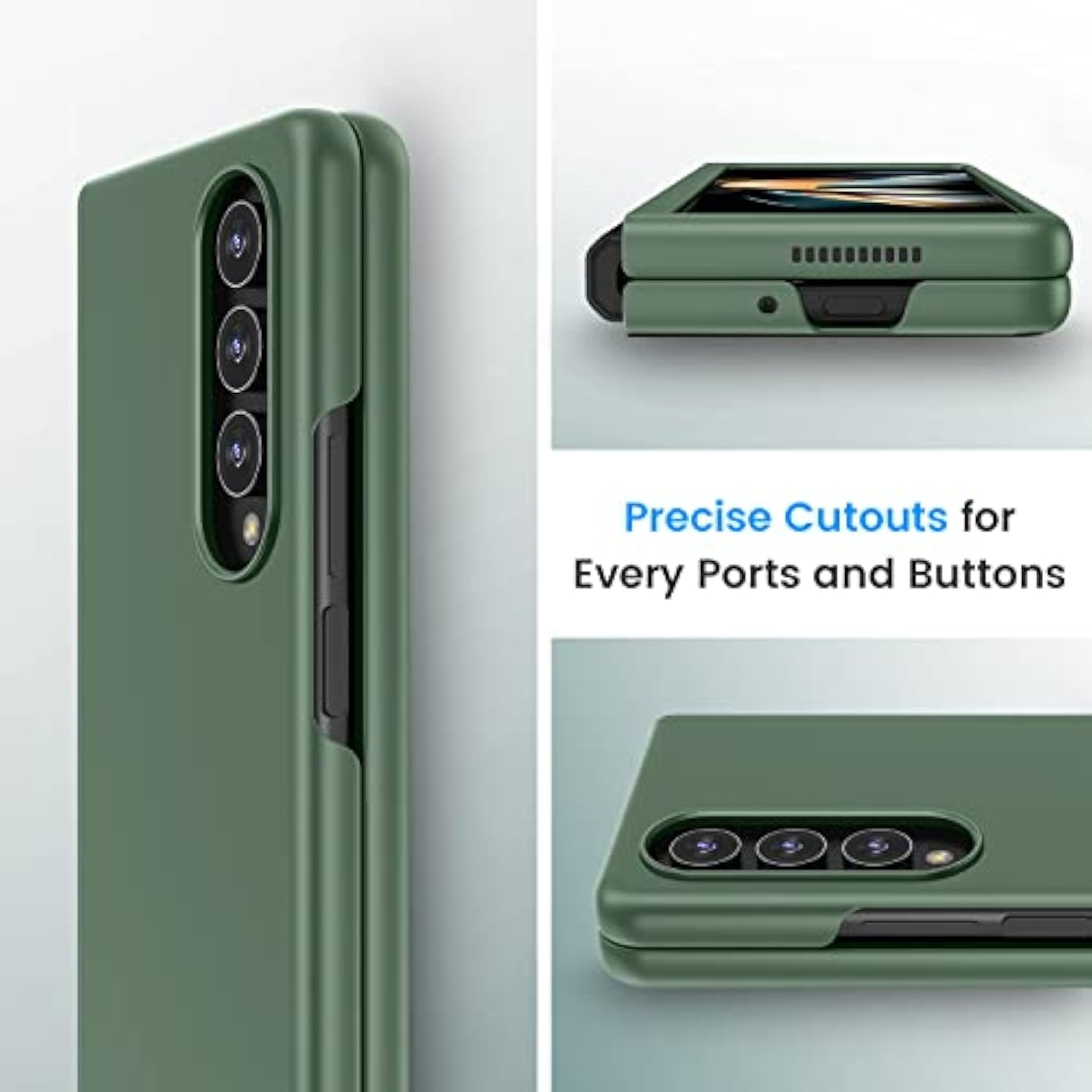 Ultra-Thin Anti-Scratches Shockproof Protective Case for Samsung Galaxy Z Fold 4