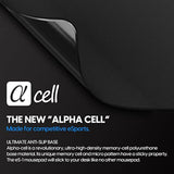 Pulsar - Es1 Esports Professional Level Gaming Mouse Pad 3Mm Thickness Anti-Slip Base Anti-Fray Precision Stitching Medium To High Glide Speed 19.3In X 16.5In (Xl, Black)