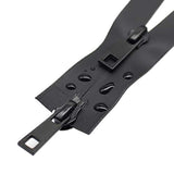 150Cm #5 Two Way Separating Waterproof Zippers Black Water Resistant Z