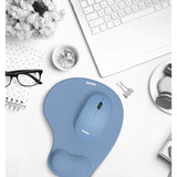 Wireless Mouse And Mouse Pad, Blue