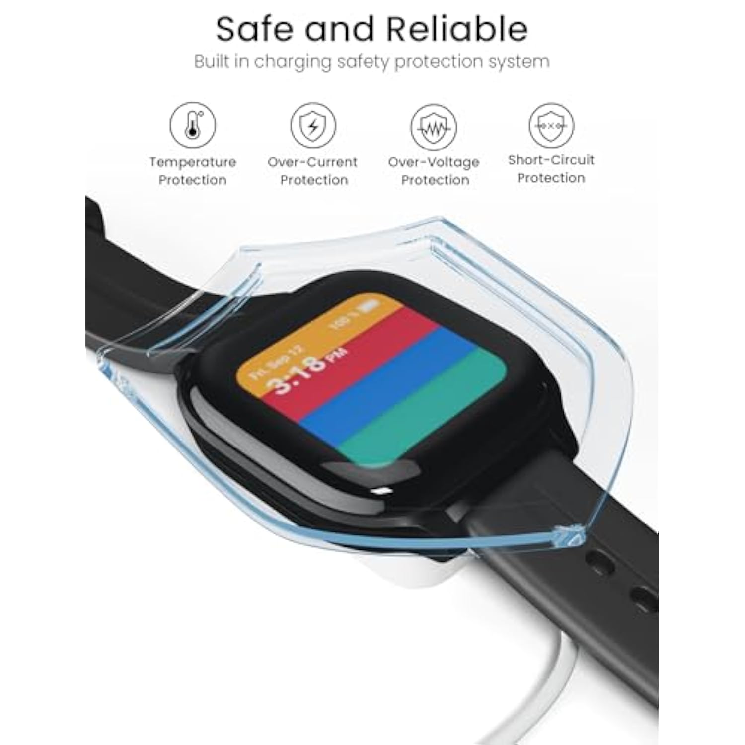 Charger For Gizmo Watch 3 2 1 Gâbb Watch 2 Charger 3.3Ft Usb Replacement Wireless Magnetic Charging Cable Dock For Kid Smartwatch Accessiors - 1 Pack