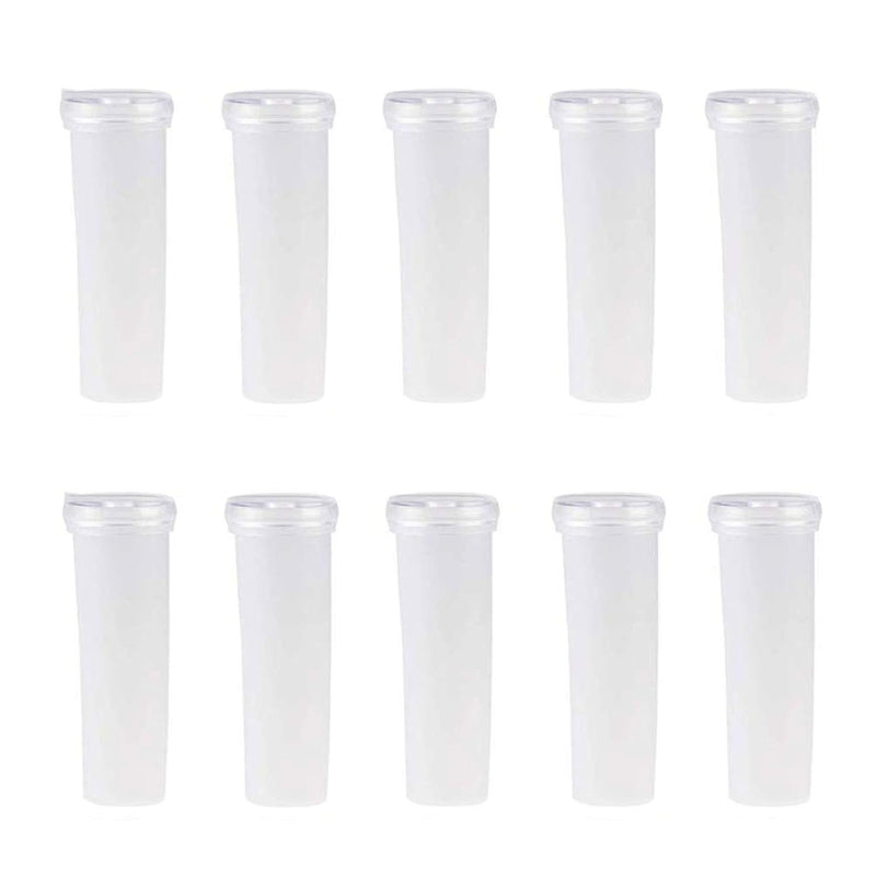 50 Pcs Transparent Plastic Flower Water Tubes Floral Tube For Flower Arrangeme