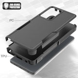 For Moto G Stylus 5G 2024 Case: Dual Layer Protective Heavy Duty Cell Phone Cover Shockproof Rugged With Hd Screen Protector - Military Protection Bumper Tough - Motorola Moto G Stylus 5G 2024, Black