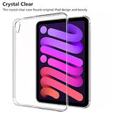 Compatible With Ipad Mini 6 Clear Case, Ultra-Thin Transparent Soft Tpu Back C