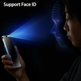 2 Pack 360 Degree Anti-Glare Privacy Tempered Glass For Iphone 15 Pro Max Anti-Spy 4 Directions Matte Screen Protector Film 4 Sides Anti-Peeping 6.7 Inch