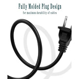 Apple Tv Power Cable, 6Ft Cord Compatible With Apple Tv 1St-5Th Gen (4K), Replacement Power Cord