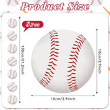 8 Pcs Baseball Garland Banner, Baseball Paper Cutouts Hanging Swirl, Sports Balls Hanging Decorations For Birthday Party Wedding Baby Shower Home Classroom Decor Favors
