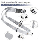 Adjustable Anti-Theft Crossbody Phone Strap with Multifunctional Design