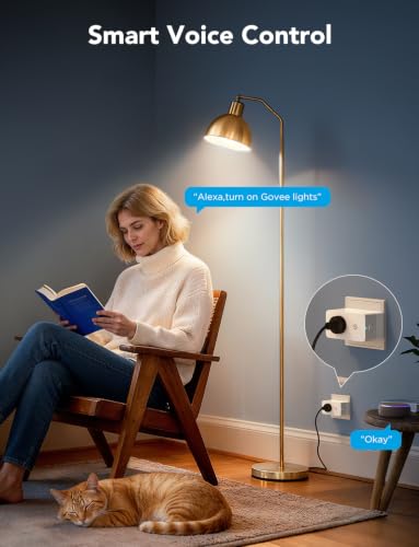 Smart Plug With Energy Monitoring, Wifi Bluetooth Plug Work With Alexa And Google Assistant, 15A Smart Outlets With Timer & Group Controller, No Hub Required, Etl&Fcc Certified For Home, 4 Pack