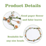 Woodland Animal Theme Mom To Be Sash For Baby Shower Decorations, Dad To Be Pin And Flower Crown Headband Cute Satin Baby Shower Sash For Gender Reveal, Party Favors, Pregnancy Props Keepsake