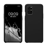 OnePlus 8T Phone Case Compatible with kwmobile TPU Silicone Phone Cover Black Matte