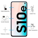 3-Pack Samsung Galaxy S10E Tempered Glass Screen Protector Anti-Scratch