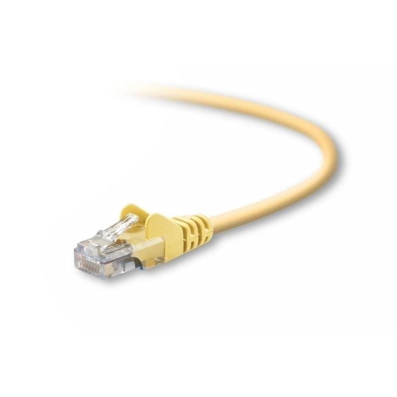 Belkin CAT5E Patch Cord Snagless, Yellow - 10ft