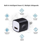 Wall Adapter, Usb Wall Charger 6 Pack, 1A 5V Single Port Usb Plug Power Adapter Compatible Iphone 14 Plus 13 12 11 Xs Xr X 8, Samsung Galaxy S22 Ultra S22+ S22 A21 S10E S9 Note 20,Google Pixel 6