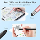 3-Pack 2-in-1 Magnetic Stylus Pen High Precision for iPhone, iPad, Android